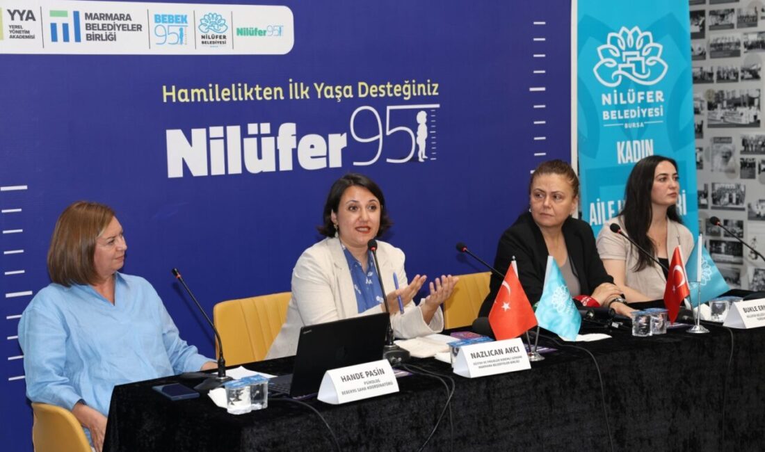 Bursa Nilüfer’de bebekler hayata belediye desteğiyle başlıyor Bursa Nilüfer Belediyesi’nin Marmara Belediyeler Birliği ve Bebek95 Birimi iş birliğiyle