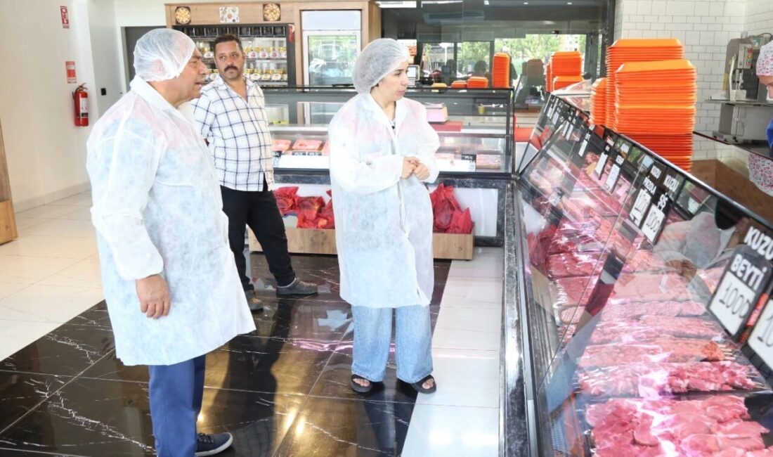 Dünya Gıda Güvenliği Günü kapsamında Bursa genelinde kasaplar ve toplu