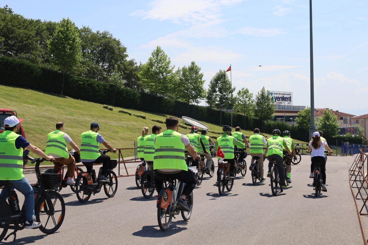 Sakarya Büyükşehir Belediyesi, Dünya Bisiklet Günü kapsamında İl Sağlık Müdürlüğü