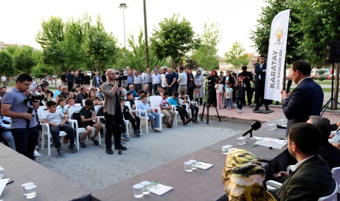 Karatay’ın yol haritasını vatandaş çiziyor AK Parti Yerel Yönetimler Başkanlığı tarafından Türkiye genelinde eş zamanlı