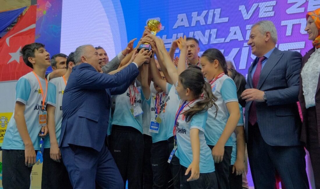 Konya Akıl ve Zekâ oyunlarında üst üste 3. kez Türkiye şampiyonu 8. Akıl ve Zekâ Oyunları Turnuvası Türkiye Finali’nde Konya, bu