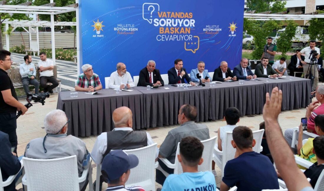 Konya Karatay’da vatandaş sordu, Başkan cevapladı AK Parti Yerel Yönetimler Başkanlığı tarafından Türkiye genelinde düzenlenen “Vatandaş