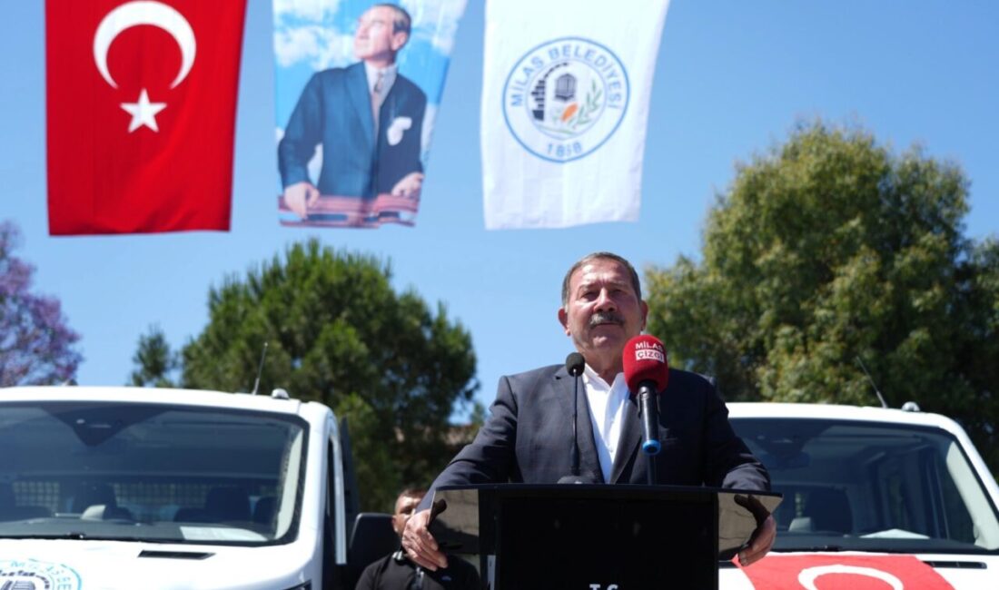 Milas Belediyesi, hizmet kapasitesini artırmak amacıyla araç filosuna 7 yeni