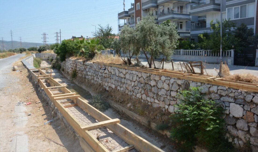Muğla’da MUSKİ derelerde güvenliği artırıyor Muğla Büyükşehir Belediyesi finansmanı ile başlatılan proje kapsamında 10 bin