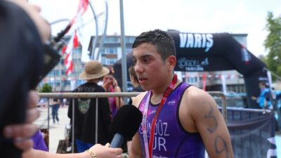 Ordu Büyükşehir Belediye Spor Kulübü'nün başarılı paratriatlon sporcusu Yusuf Efe