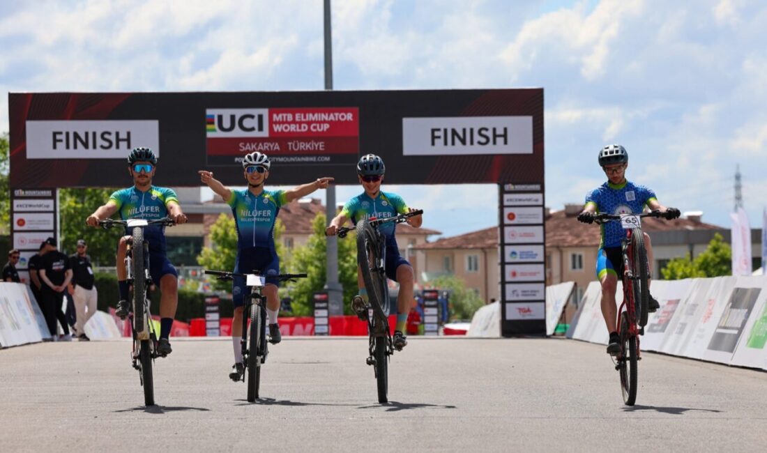 Sakarya’da Avrupa’dan sonra şimdi sıra Dünya Kupası’nda Sakarya Büyükşehir Belediyesi’nin ev sahipliğinde düzenlenen UCI MTB Eliminatör Dünya