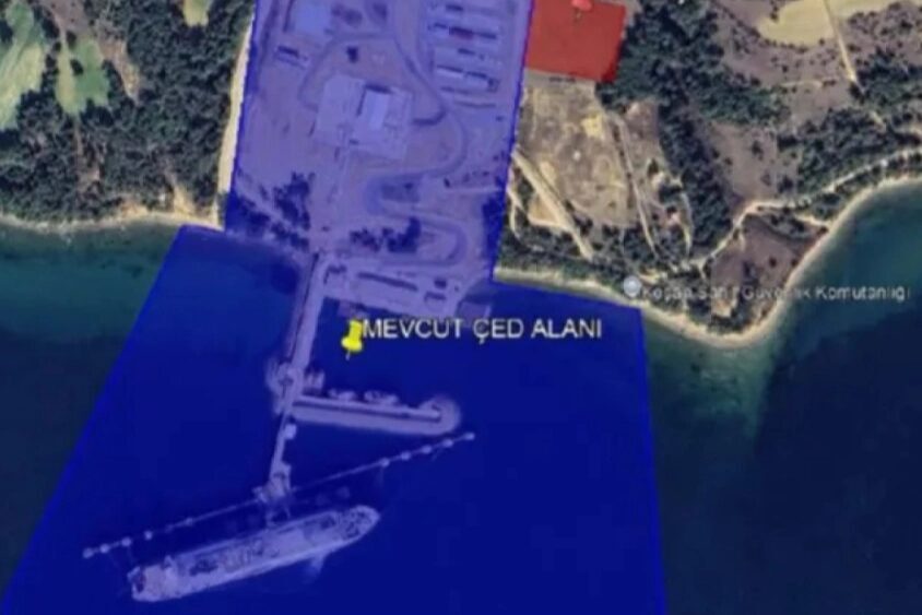 Saros FSRU kara kısmı alan artışına Edirne’den onay Edirne'nin Keşan ilçesinde Sazlıdere mevkiinde BOTAŞ tarafından planlanan Saros FSRU