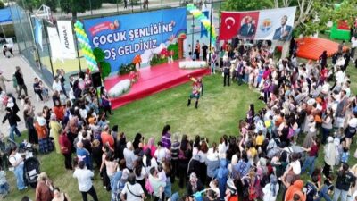 Adana Büyükşehir Belediyesi’nce Uluslararası Oyun Günü kapsamında Merkez Park’ta düzenlenen
