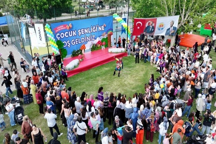 Adana Büyükşehir Belediyesi’nce Uluslararası Oyun Günü kapsamında Merkez Park’ta düzenlenen