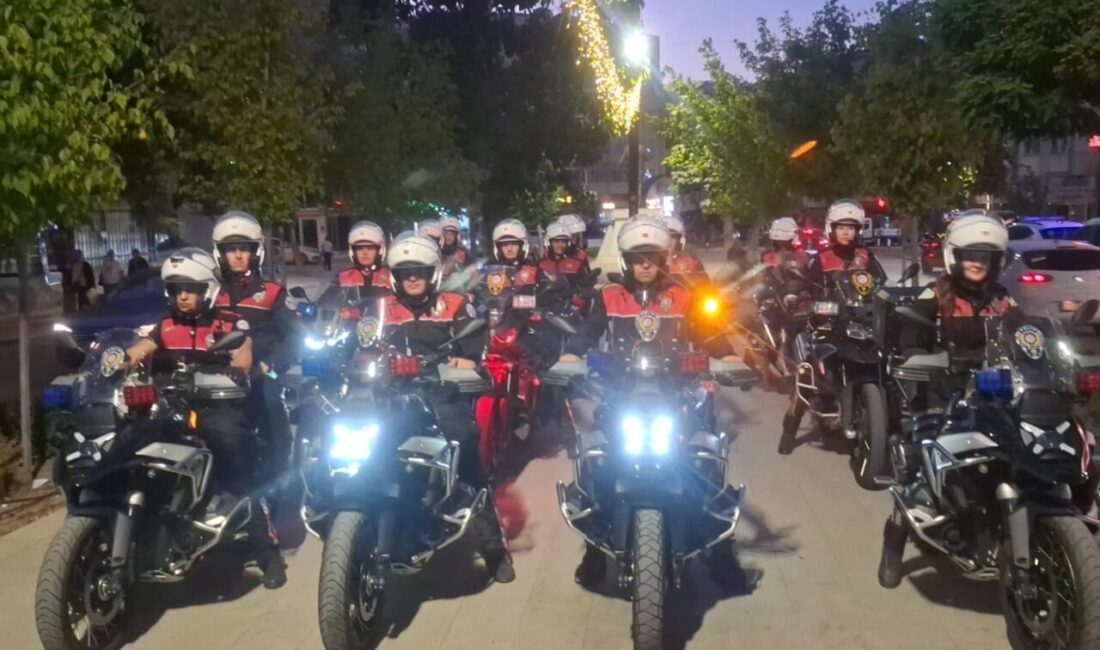 Emniyet filosuna 2 yeni motosiklet daha katıldı; Edirne genelindeki Yunus