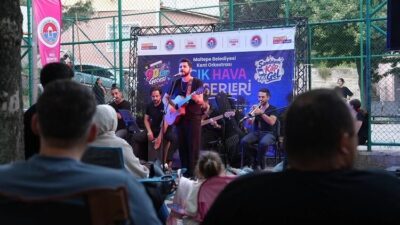İstanbul Maltepe’de mahalle parkları yaz akşamlarında müziğin buluşma noktası olmaya