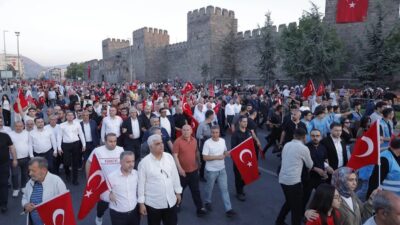 Kayseri Büyükşehir Belediye Başkanı Dr. Memduh Büyükkılıç, 15 Temmuz Demokrasi