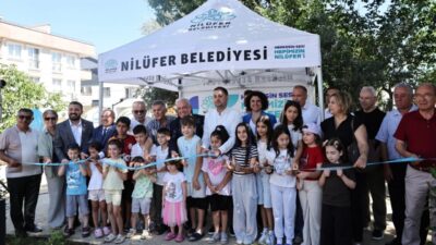 Nilüfer Belediyesi, Çalı Mahallesi’nde 3 bin 424 metrekare alan üzerine
