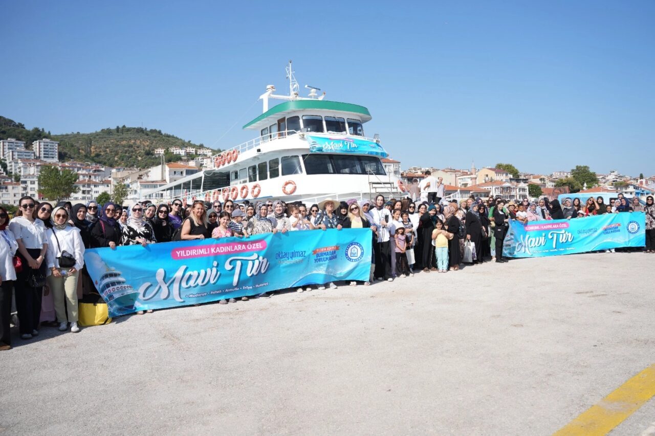 Yıldırım Belediyesi’nin ilçede yaşayan kadınlara özel olarak düzenlediği ücretsiz Mavi