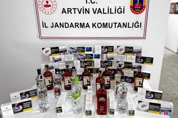 Artvin İl Jandarma Komutanlığı ekiplerinin son 1 ayda kaçakçılara yönelik