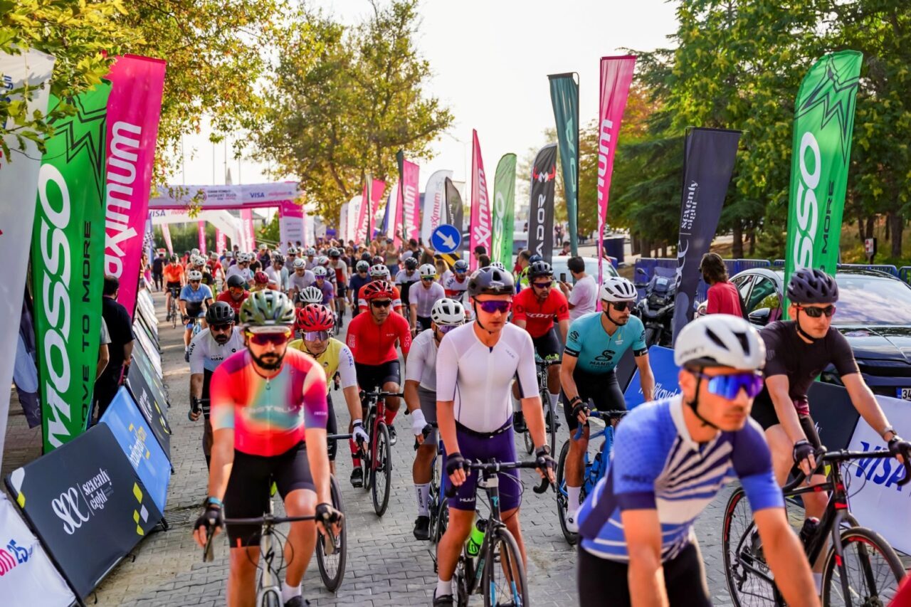 Visa | Maximum Gran Fondo Başkent 2026, Ankara’da yüzlerce bisikletçinin