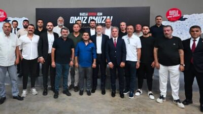 BTSO Başkanı İbrahim Burkay, 62. Meslek Komitesi üyeleriyle bir araya