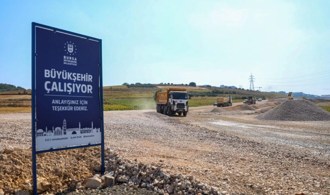 Bursa Büyükşehir Belediyesi, kentsel gelişim bölgelerinde ulaşım ağını güçlendirecek yeni