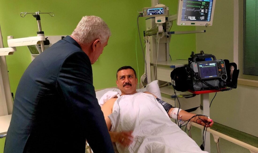 İYİ Parti Bursa Milletvekili Selçuk Türkoğlu, Ankara Kurtuluş Parkı’ndaki eylem