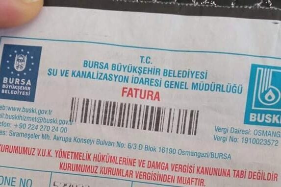 Bursa Büyükşehir Belediyesi, BUSKİ'nin su tarifelerine ilişkin aylık TÜFE güncellemesiyle