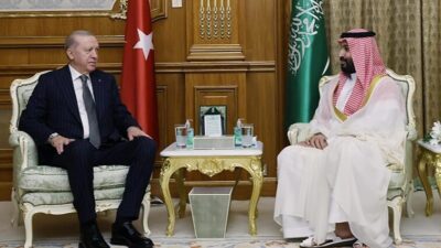 Cumhurbaşkanı Recep Tayyip Erdoğan, çalışma ziyareti kapsamında bulunduğu Suudi Arabistan'ın
