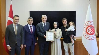Ticaret Bakanlığı'nın geliştirdiği elektronik A.TR Dolaşım Belgesi sistemi kullanılarak ilk
