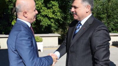 İçişleri Bakanı Mustafa Çiftçi, Yükseköğretim Kurulu (YÖK) Başkanı Prof. Dr.