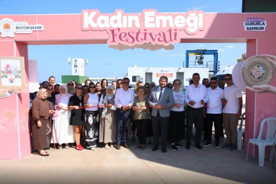 Samsun Büyükşehir Belediyesi tarafından kadınların üretime katılımını desteklemek ve kadın
