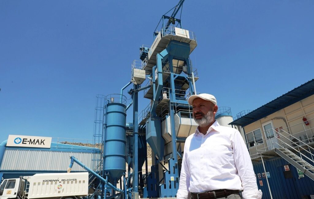 Kayseri’nin en yüksek kapasiteye sahip asfalt plentine sahip olan ve