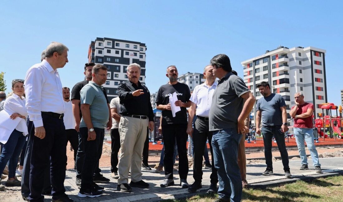 Kayseri Melikgazi’ye modern bir görünüm ve sosyal hayata konfor sağlayan