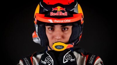 Red Bull sporcusu Kerem Kazaz, FIA Dünya Gençler Ralli Şampiyonası'nın