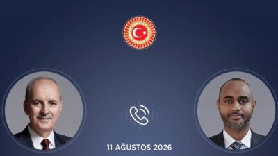 TBMM Başkanı Numan Kurtulmuş, Somali Federal Parlamentosu Halk Meclisi Başkanı