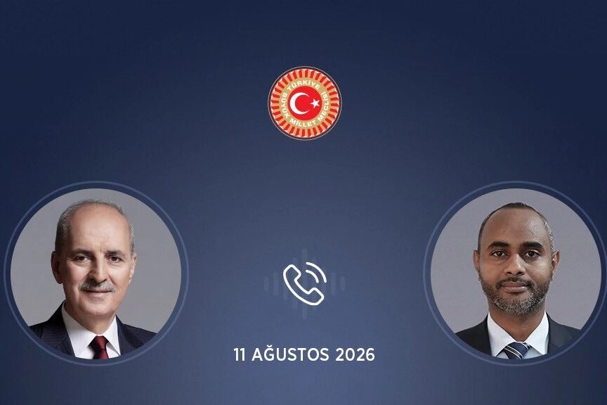 TBMM Başkanı Numan Kurtulmuş, Somali Federal Parlamentosu Halk Meclisi Başkanı