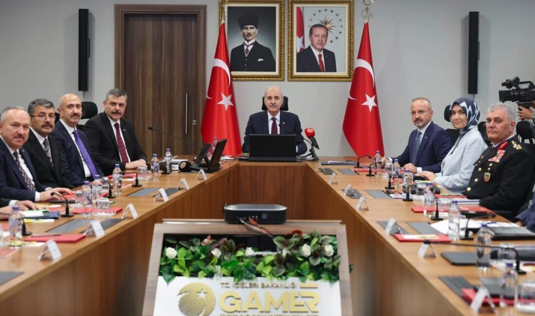 İçişleri Bakanı Mustafa Çiftçi, TBMM Başkanı Numan Kurtulmuş’un katılımıyla gerçekleştirilen