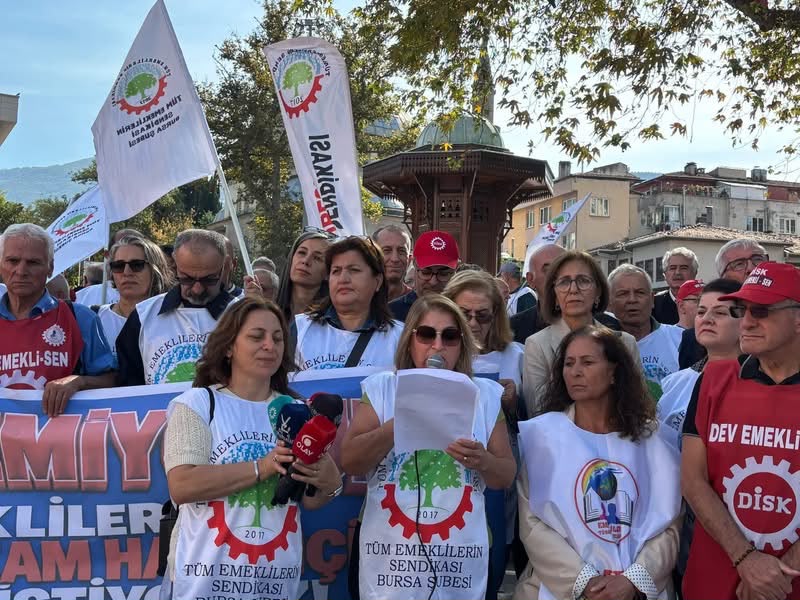 Emekli sendikaları ve dernekleri, 57 kentte 86 noktada eş zamanlı