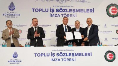 İBB ile HAK-İŞ Sendikaları arasında 45 binden fazla emekçiyi kapsayan
