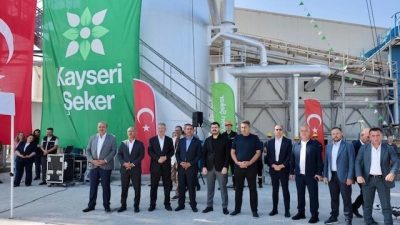 Kayseri Şeker’de 72. pancar alım kampanyası öncesinde  kireç ocağı yakma