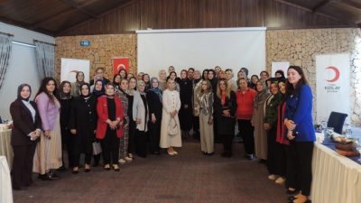 Kızılay Kadın Erzurum’un yeni yönetiminden istişare buluşması Türk Kızılay Kadın Erzurum’un yeni yönetimi tarafından düzenlenen “İstişare ve