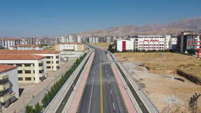 Malatya Büyükşehir Belediyesi tarafından yürütülen çalışmalar kapsamında Filistin Caddesi, 30