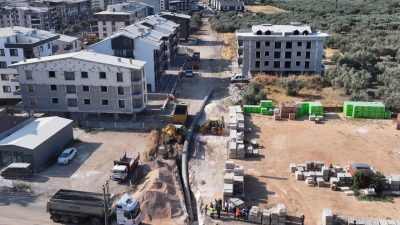 Manisa Büyükşehir Belediye Başkanı Besim Dutlulu, Akhisar ilçe merkezinde devam