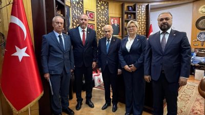 MHP Edirne’den Bahçeli’ye ziyaret MHP Edirne İl Başkanlığı, Genel Başkan Dr. Devlet Bahçeli’yi Genel