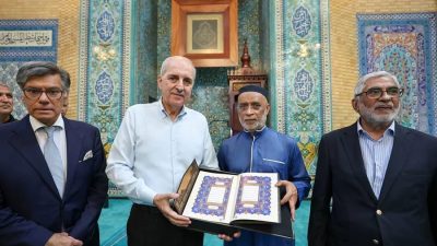 TBMM Başkanı Kurtulmuş, Portekiz’in başkenti Lizbon’da Müslüman toplum temsilcileriyle bir