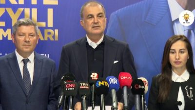 Ömer Çelik: AK Parti’yi millet kurdu, tabelasını biz astık AK Parti Sözcüsü Ömer Çelik, “Türkiye Yüzyılı Buluşmaları” kapsamında Türkiye’nin
