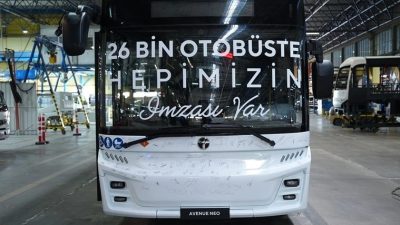 TEMSA, 26 bininci otobüsünü banttan indirdi. Şirketin uzun yıllara dayanan