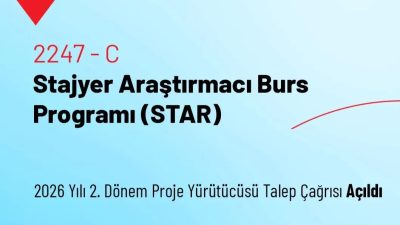 TÜBİTAK STAR Programı için 2. dönem çağrısı TÜBİTAK STAR Programı 2026/2 dönemi için başvuruları açtı. Lisans öğrencileri