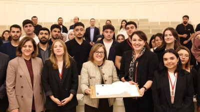 Gaziantep Büyükşehir Belediyesi, mimarlık öğrencilerini Dülük Tüneli ve Kültür ve
