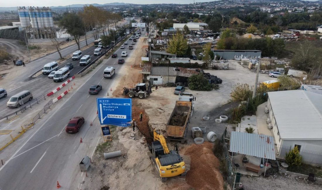 Bursa Büyükşehir’den altyapıda kesintisiz mesai Bursa Büyükşehir Belediyesi, ulaşım ve altyapı ağlarını güçlendirme çalışmaları kapsamında