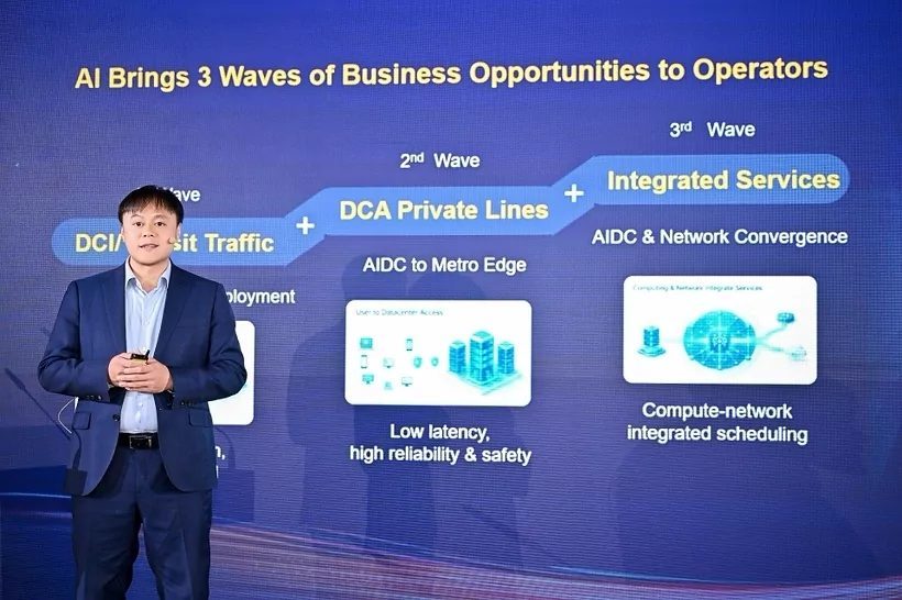 Huawei, AIDC odaklı Tamamen Optik Ağ için Yeni Nesil OTN öneriyor NetworkX 2026 etkinliği sırasında Huawei, Optik Taşıma İnovasyon Zirvesi'nde "LIGHTS"