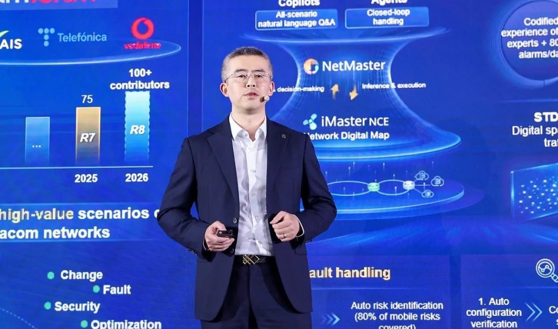 Huawei’nin NG WAN çözümü, operatörlerin büyümesini desteklemek üzere geniş ölçekli ticari kullanıma giriyor 13 Ekim'de, UBBF 2026 kapsamında düzenlenen Net5.5G Akıllı IP Ağ