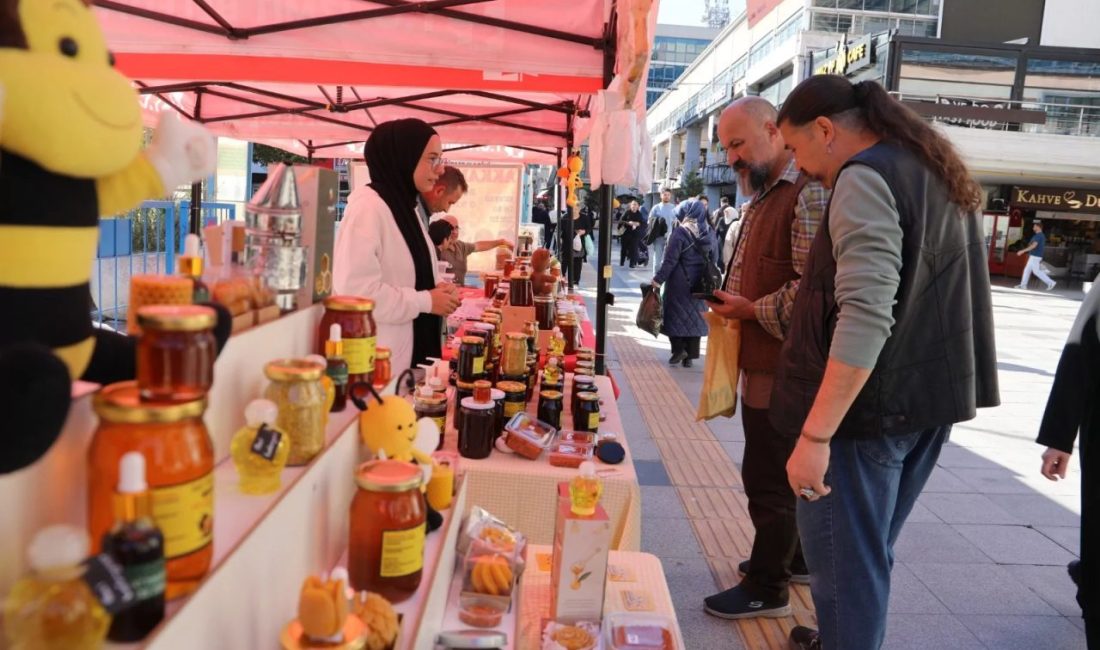 İzmit’te ‘Bal Günleri’ başladı İzmit Belediyesi ile Kocaeli İli Arı Yetiştiricileri Birliği iş birliğinde